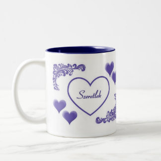 Hungarian Love Two-Tone Coffee Mug