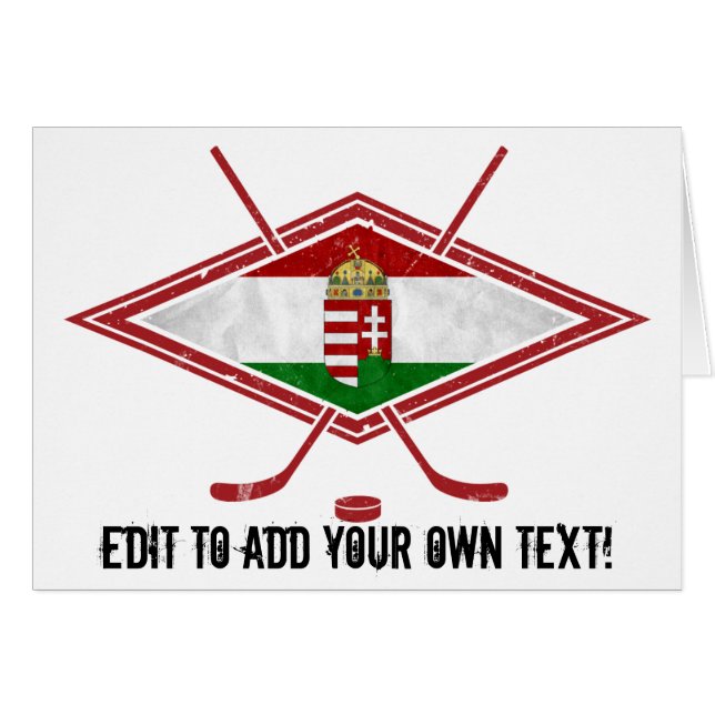 Hungarian Magyar Hockey Logo (Front Horizontal)