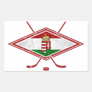 Hungarian Magyar Hockey Logo Sticker