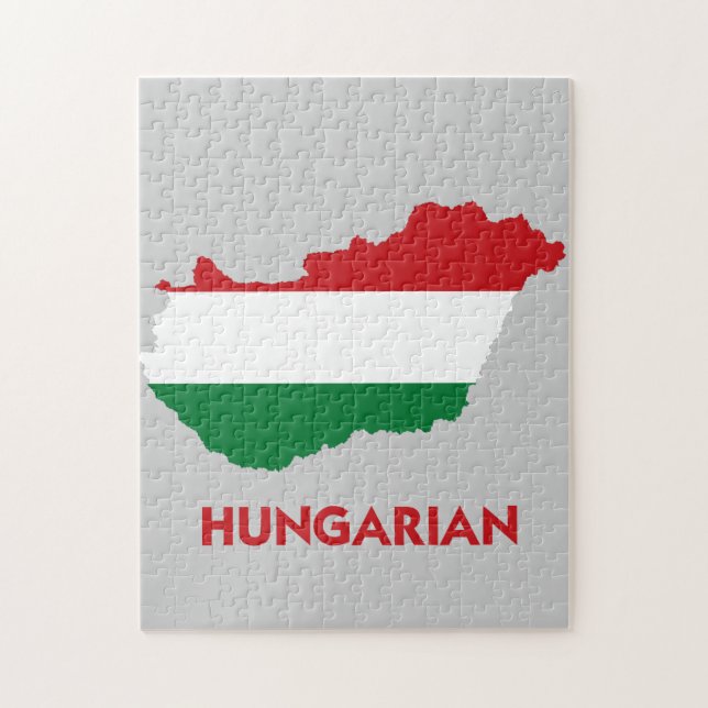 HUNGARIAN MAP JIGSAW PUZZLE (Vertical)