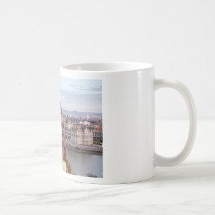 Hungarian Parliament Budapest by day Coffee Mug