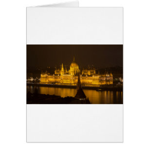 Hungarian Parliament Budapest by night