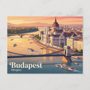 Hungarian Parliament Building Hungary Postcard