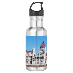 Hungarian Parliament Building in Budapest 532 Ml Water Bottle