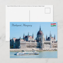 Hungarian Parliament Building in Budapest city