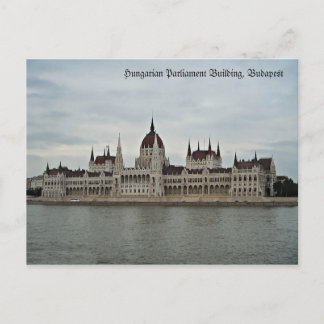 Hungarian Parliament Building Postcard