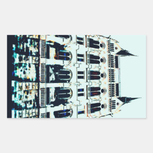 Hungarian Parliament painting Sticker