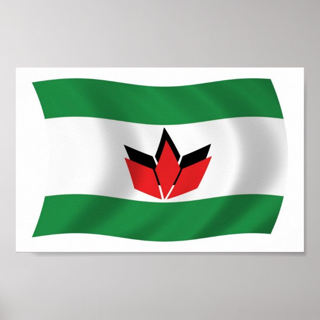 Hungarian People Flag Poster Print (Front)