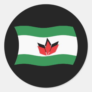 Hungarian People Flag Sticker