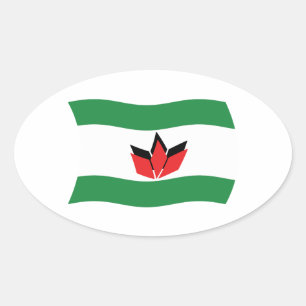 Hungarian People Flag Sticker