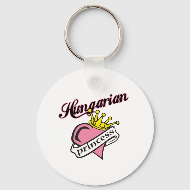 Hungarian Princess Keychain (Front)