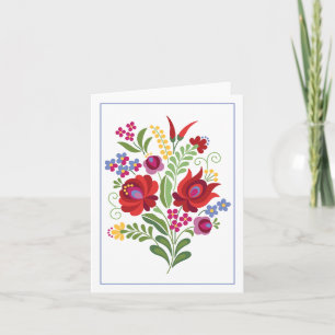 Hungarian Red Peppers Greeting Card