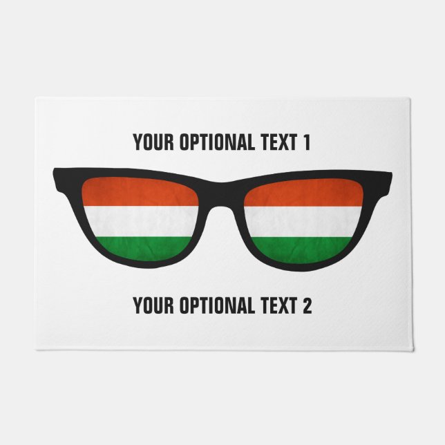 Hungarian Shades custom door mats (Front)