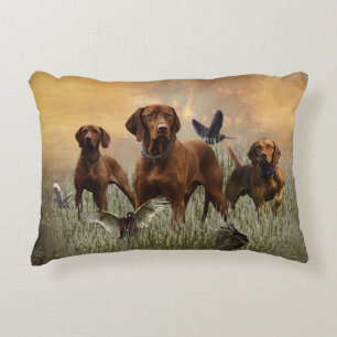 Hungarian Vizsla Art Accent Pillow
