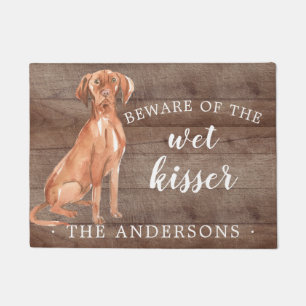Hungarian Vizsla .Dog Personalized Door Mat