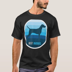 Hungarian Vizsla Dog Retro 7 T-Shirt