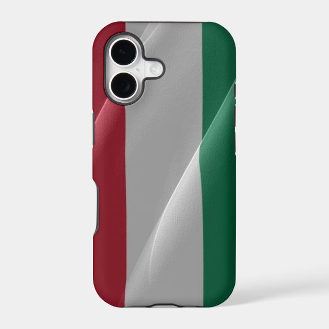 Hungarian waving Flag - (Back)