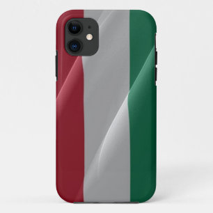 Hungarian waving Flag - iPhone 11 Case