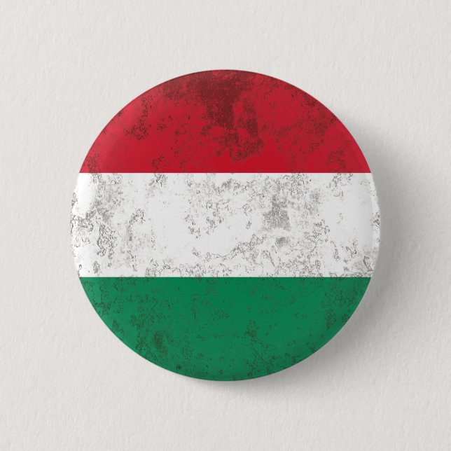 Hungary 2 Inch Round Button (Front)