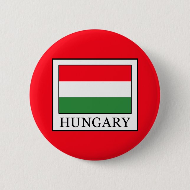 Hungary 2 Inch Round Button (Front)