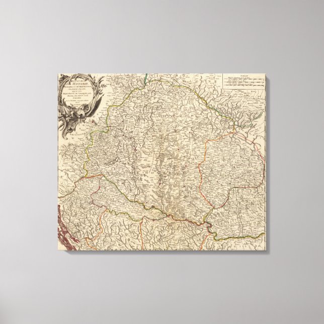 Hungary 4 canvas print (Front)