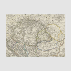 Hungary and its by land from the government tissue paper