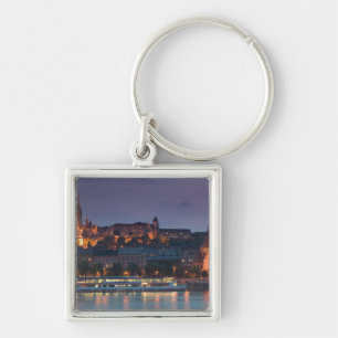 HUNGARY, Budapest: Castle Hill, Calvinist Church Keychain