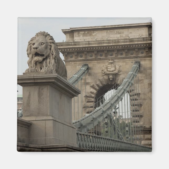 Hungary, capital city of Budapest. Historic 2 Magnet (Front)