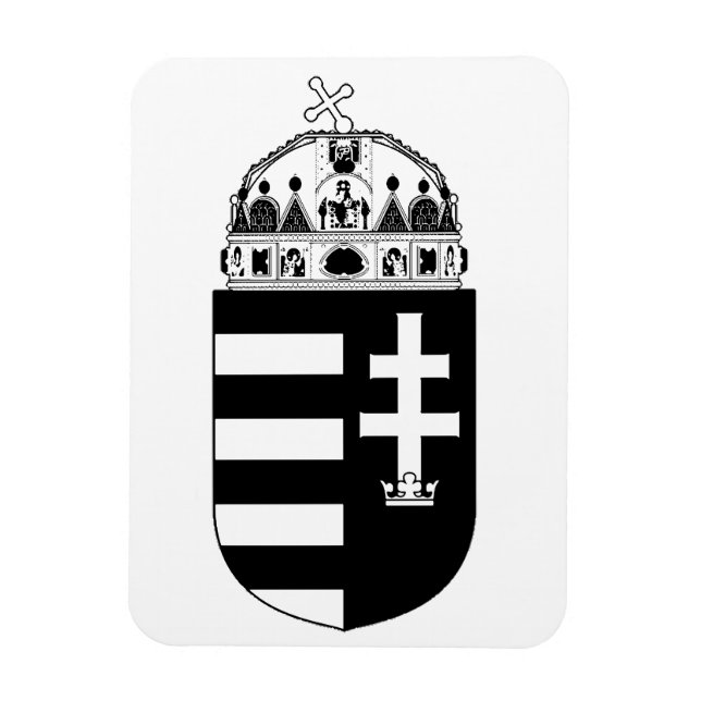 Hungary Coat of arms Magnet (Vertical)
