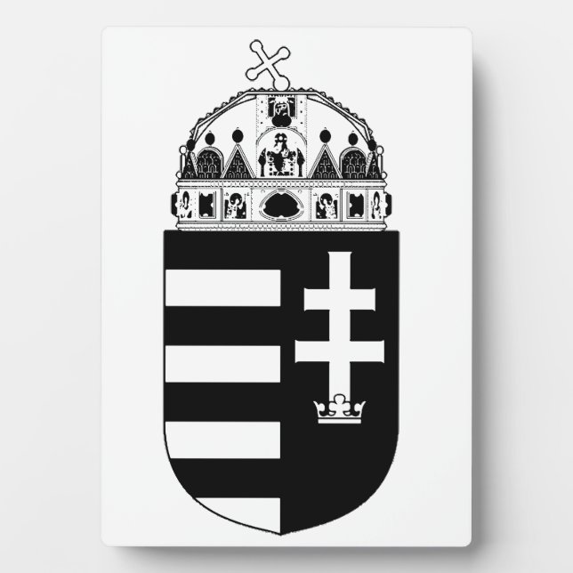 Hungary Coat of arms Plaque (Front)