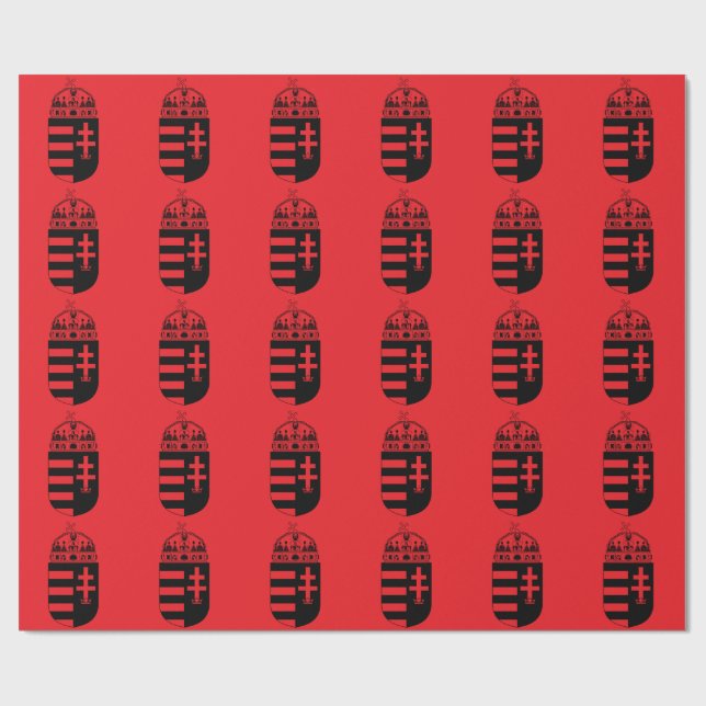 Hungary Coat of arms Wrapping Paper (Flat)