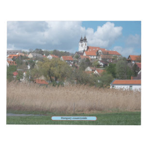 Hungary countryside notepad