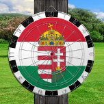 Hungary Dartboard & Flag darts / game board<br><div class="desc">Dartboard: Hungary & Coat of Arms,  Hungarian flag darts,  family fun games - love my country,  summer games,  holiday,  fathers day,  birthday party,  college students / sports fans</div>