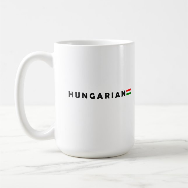 Hungary design coffee mug (Left)