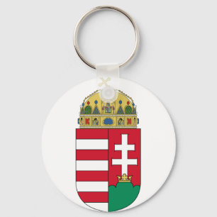 hungary emblem keychain