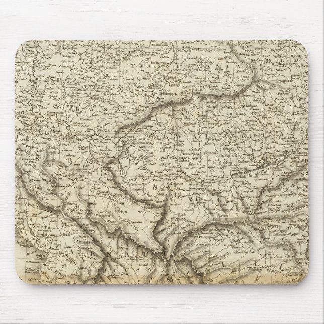 Hungary, European Turkey Mouse Pad (Front)