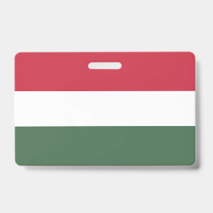 Hungary flag badge