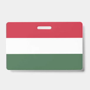 Hungary Flag Badge