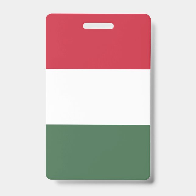 Hungary Flag Badge (Front)