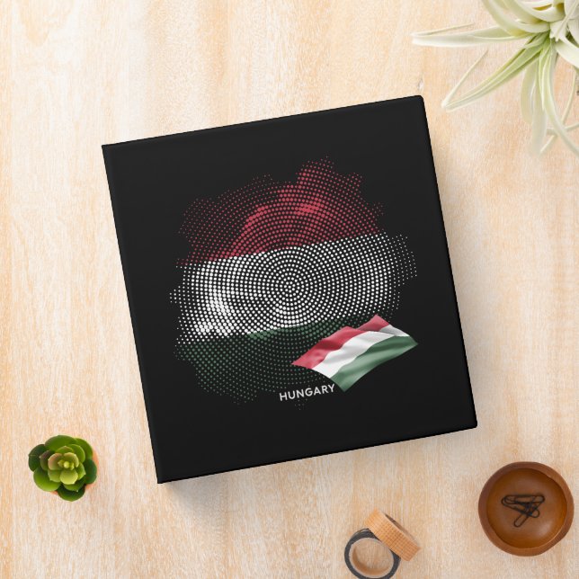 Hungary flag binder (In Situ)