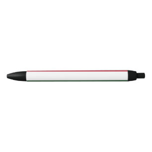 Hungary flag black ink pen