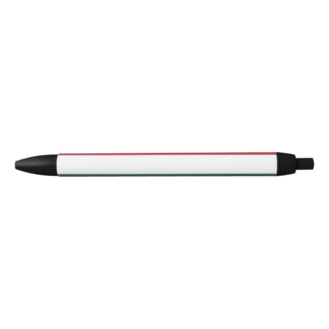 Hungary flag black ink pen (Front)