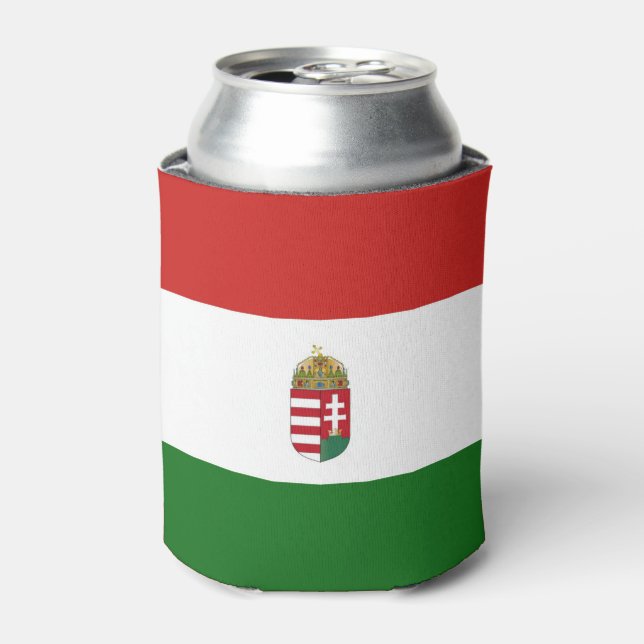  Hungary flag  Can Cooler (Can Front)