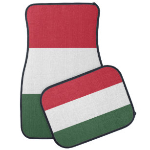 Hungary Flag Car Mat