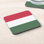 Hungary flag coaster<br><div class="desc">An ideal gift for all those who are patriotic of their country!</div>