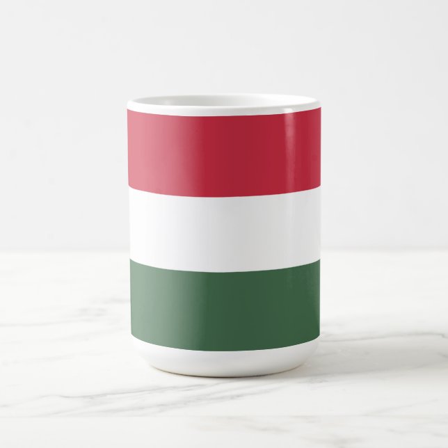 Hungary flag coffee mug (Center)