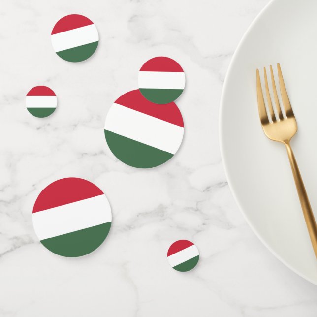 Hungary Flag Confetti (Group)