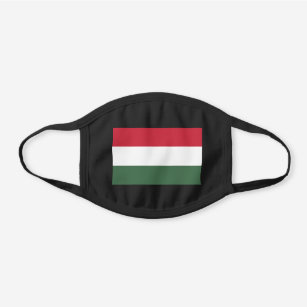 Hungary Flag Cotton Face Mask