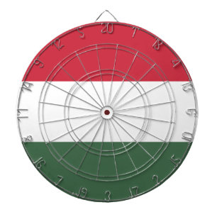 Hungary Flag Dartboard