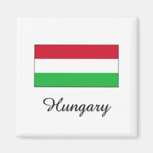Hungary Flag Design Magnet
